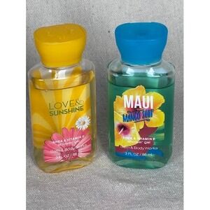 Bath & Body Works‎ Love & Sunshine Maui Mango Surf Shower Gel 3oz Discontinued